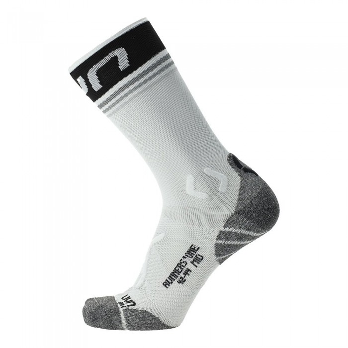 [해외]UYN Runners One Half Socks 6139715570 White / Black