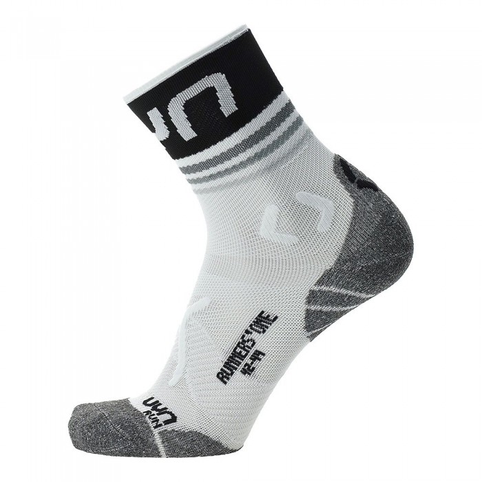 [해외]UYN Runners One Short Socks 6139715578 White / Black