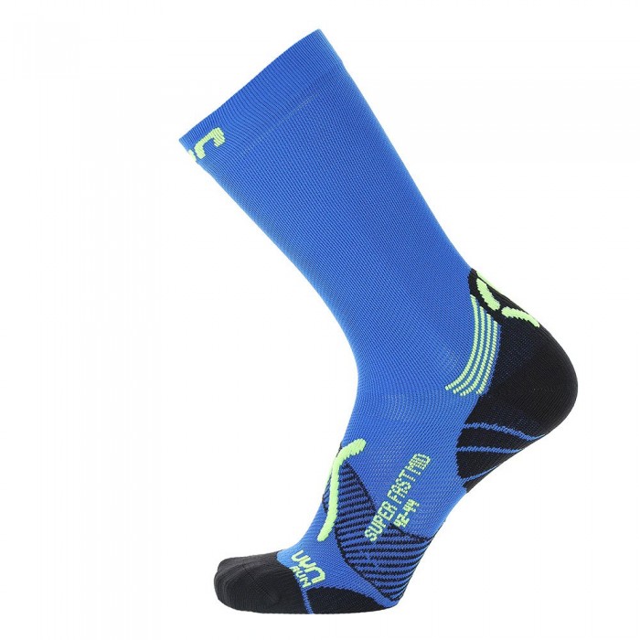 [해외]UYN Runners Super Fast Half Socks 6139715581 Blue / Black