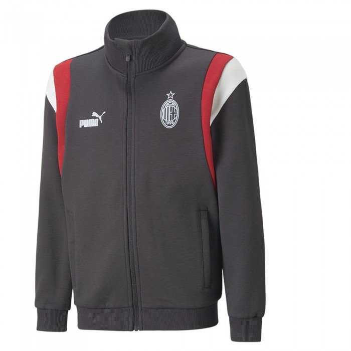 [해외]푸마 AC Milan 22/23 Ftbl Archive 주니어 트레이닝 자켓 3139552880 Flat Dark Gray 14