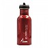 [해외]LAKEN 알루미늄 기본 캡 흐름 병 600ml 3139750506 Red