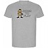 [해외]KRUSKIS Born To Play Football ECO 반팔 티셔츠 3139684823 Heather Grey