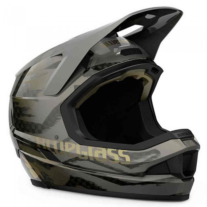 [해외]BLUEGRASS Legit Carbon MIPS 다운힐 헬멧 1139652418 Grey / Black / Matt