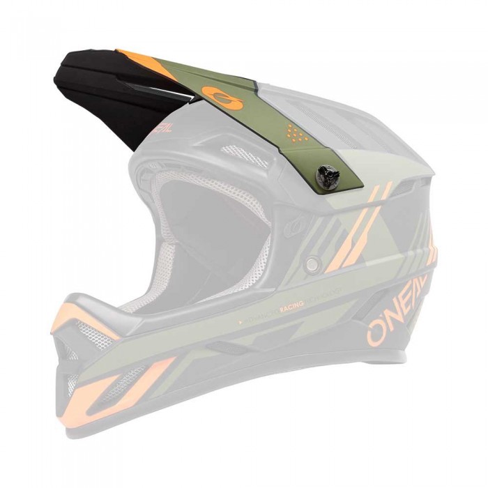 [해외]오닐 헬멧 예비 바이저 Backflip Strike V.23 1139765151 Black / Orange / Olive