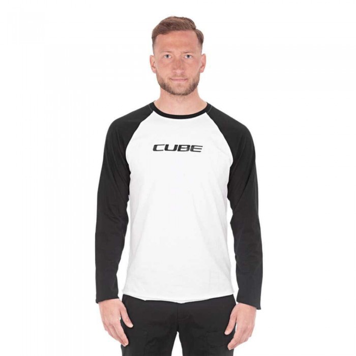 [해외]CUBE Organic 긴팔 티셔츠 1139635535 Black / White