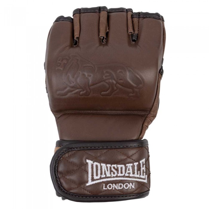 [해외]LONSDALE Vintage Mma Gloves MMA Leather Combat Glove 7139684378 Vintage Brown
