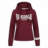 [해외]LONSDALE Callanish 후드티 7139688331 Oxblood