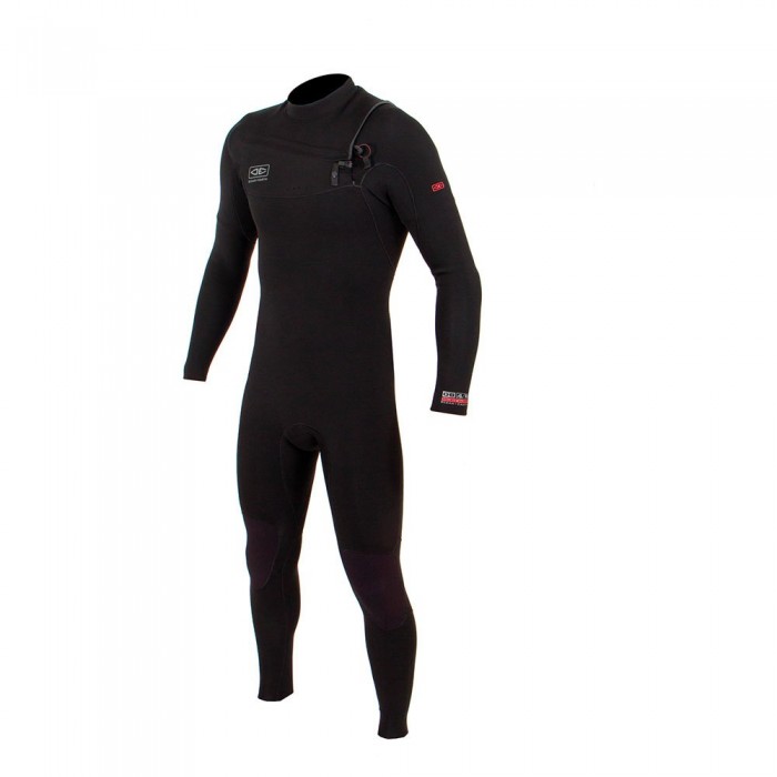 [해외]OCEAN & EARTH One Double Long Sleeve Chest Zip Neoprene Suit 4/3 mm 14139641297 Black