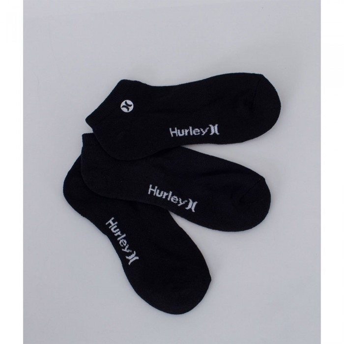 [해외]헐리 H2O Dri Long Socks 3 Pairs 14139596170 Black