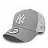 [해외]뉴에라 Essential 9Forty Aframe Trucker New York Yankees 모자 138233122 Grey