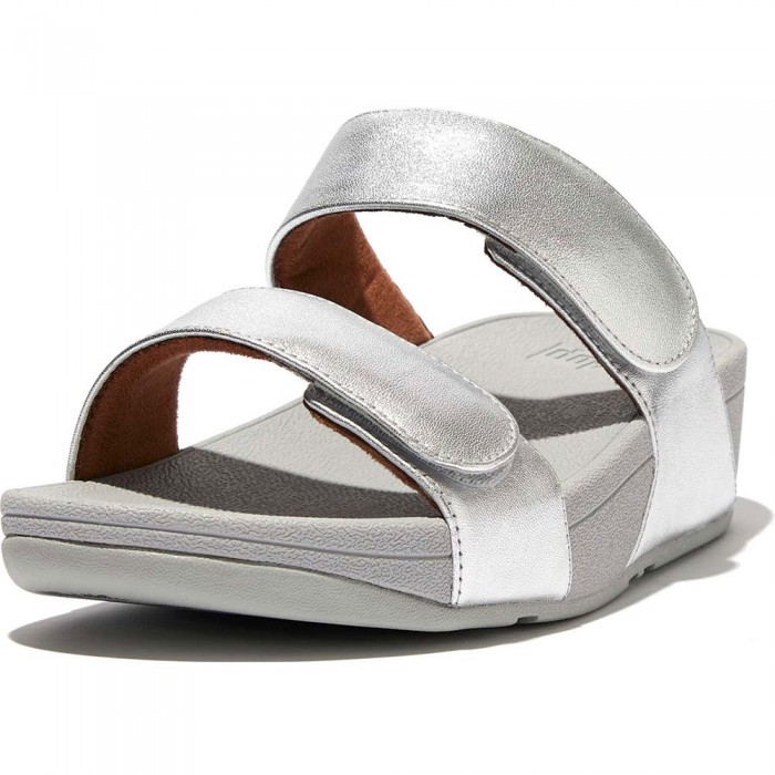 [해외]핏플랍 Lulu Adjustable Sandals Silver