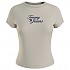 [해외]타미 진 Essential 로고 반팔 티셔츠 139612594 Classic Beige