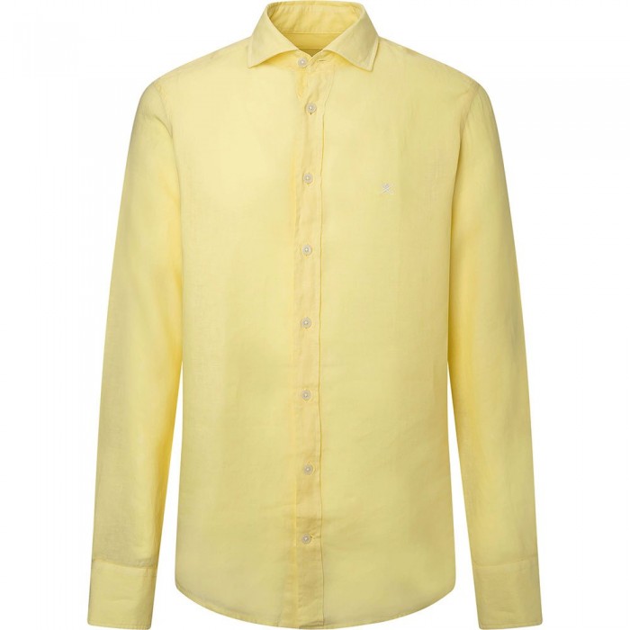 [해외]해켓 K 긴팔 셔츠 Garment Dyed 139610205 Yellow