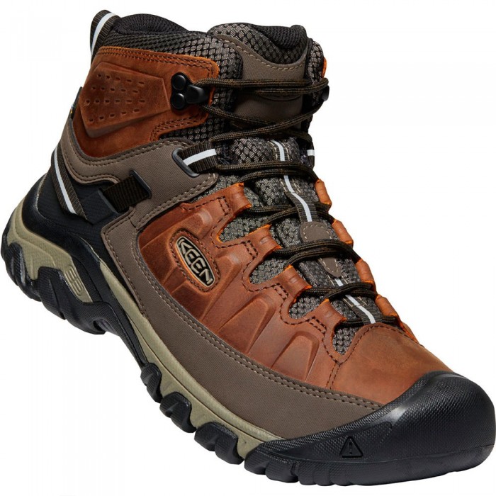 [해외]킨 Targhee III Mid 등산화 4137522076 Chestnut / Mulch