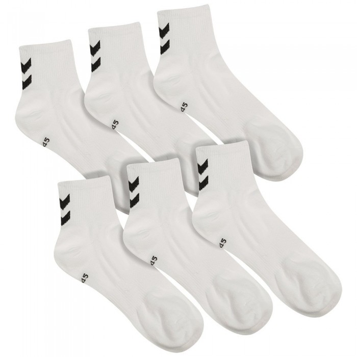 [해외]험멜 Chevron Short Socks 3 Pairs 7139655394 White