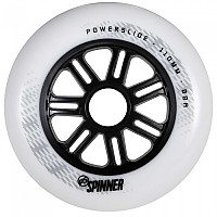 [해외]파워슬라이드 스케이트 바퀴 Spinner 110 3 단위 14138888231 Black/White