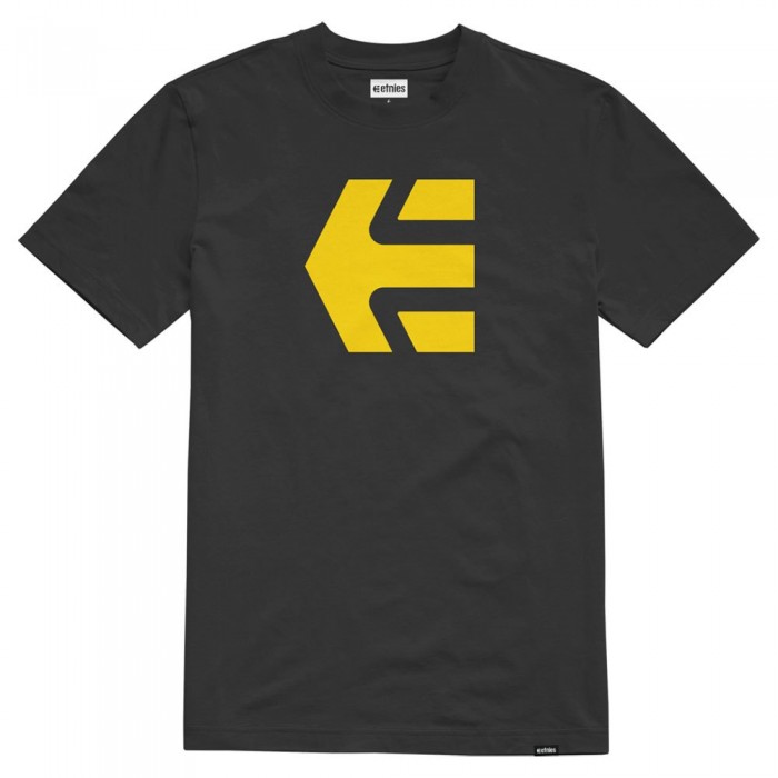 [해외]에트니스 Icon 반팔 티셔츠 14137410981 Black / Yellow
