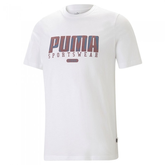 [해외]푸마 Graphics Retro 반팔 티셔츠 139554035 Puma White
