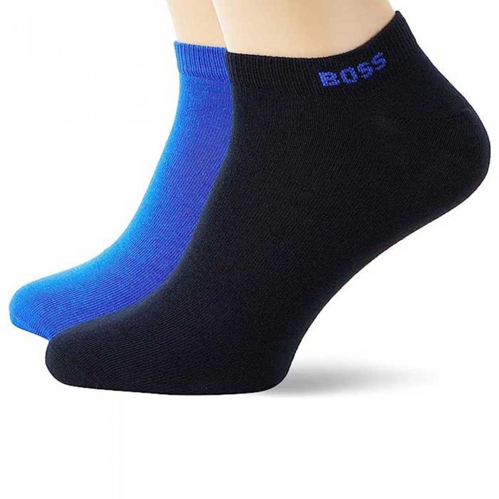 [해외]BOSS Uni Colors 양말 2 켤레 139566676 Bright Blue