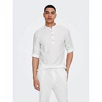 [해외]ONLY & SONS 긴 소매 셔츠 Caiden Regular Fit 139782583 White