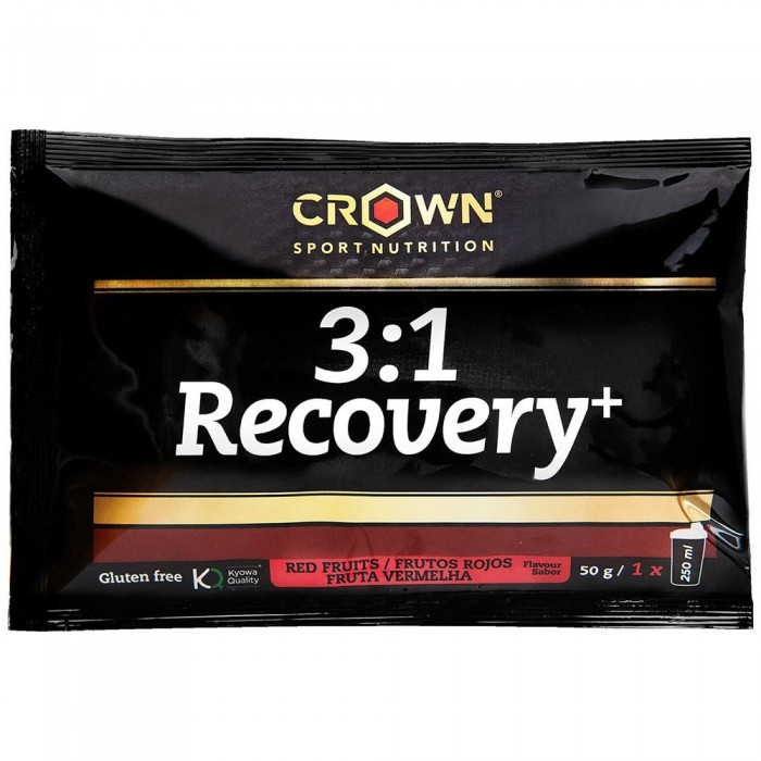 [해외]CROWN SPORT NUTRITION 딸기 모노 도스 향 주머니 3:1 Recovery+ 50g 4139775801 Black