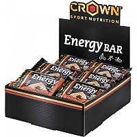 [해외]CROWN SPORT NUTRITION 짜다 에너지 바 상자 Chocolate 60g 12 단위 4139775868 Black / Orange