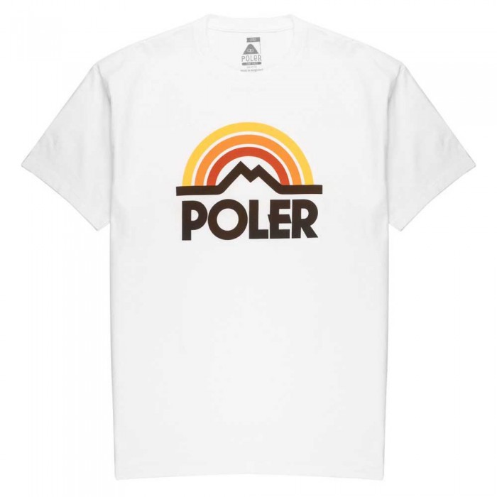 [해외]폴러 Mountain 레인bow 반팔 티셔츠 4139373073 White