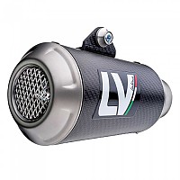 [해외]LEOVINCE LV-10 Ducati Scrambler 800 Desert Sled 21-22 Ref:15254C Carbon&Stainless Steel 비승인 오토바이 머플러 9139670565 Black / Silver