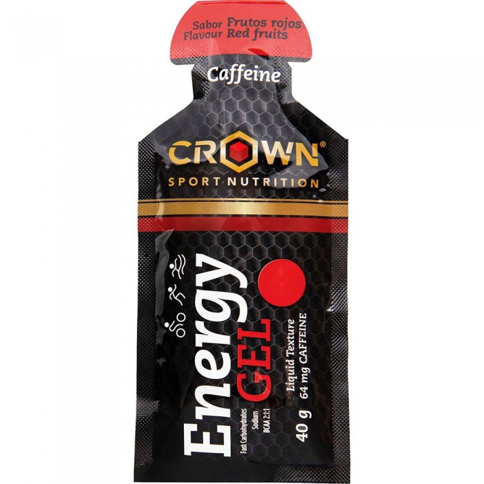 [해외]CROWN SPORT NUTRITION 베리 에너지 젤 40g 6139775811 Black / Red