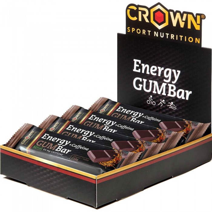 [해외]CROWN SPORT NUTRITION Cola Energy Bars Box 30g 12 Units 6139775815 Black / Brown