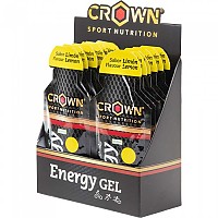 [해외]CROWN SPORT NUTRITION 레몬 에너지 젤 상자 40g 12 단위 6139775850 Black / Yellow