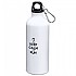 [해외]KRUSKIS Keep Calm And Run 800ml 알루미늄 병 6139810029 White