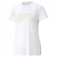[해외]푸마 Run 로고 반팔 티셔츠 6139554854 Puma White / Light M