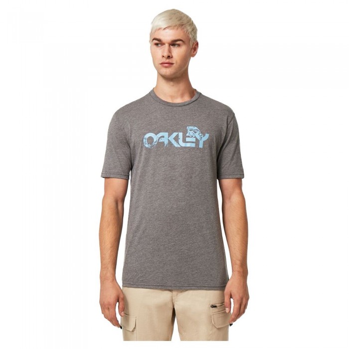 [해외]오클리 APPAREL Marble Frog B1B Short Sleeve T-Shirt 6139487097 New Athletic Grey