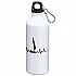 [해외]KRUSKIS Sailing Heartbeat 800ml 알루미늄 병 3139810353 White