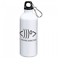 [해외]KRUSKIS 알루미늄 병 Simply Fishing Addicted 800ml 3139810481 White