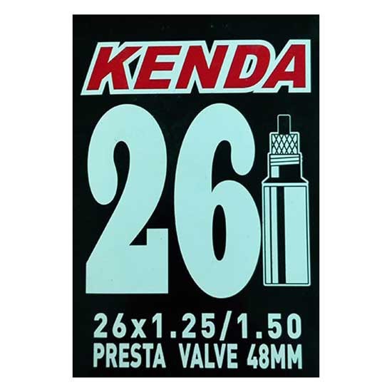 [해외]KENDA Presta 48 mm 내부 튜브 1139624068 Black