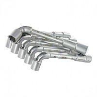 [해외]VAR 도구 Set Of 6 Angled Open Socket Wrenches 13-19 Mm 1136280174 Silver