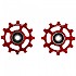 [해외]세라믹스피드 자키 휠 스램 Red/포스 AXS Alternative Coated Pulleys 12s 1137685654 Red