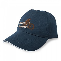 [해외]KRUSKIS 캡 Bike Addict 1139809283 Marine Blue