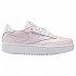 [해외]리복 CLASSICS Club C Double 운동화 15139445999 Porcelain Pink / Ftwr White / Silver Met.