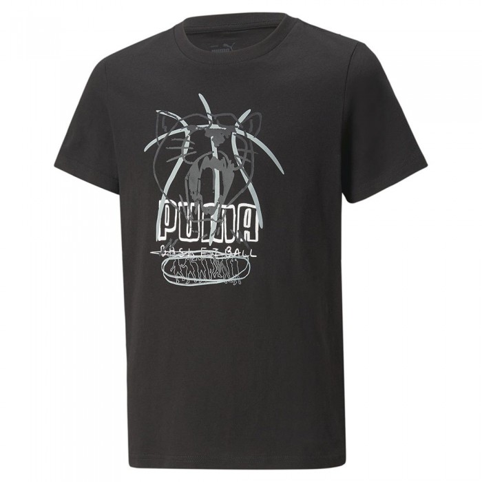 [해외]푸마 반팔 티셔츠 Basketball B 15139552958 Puma Black