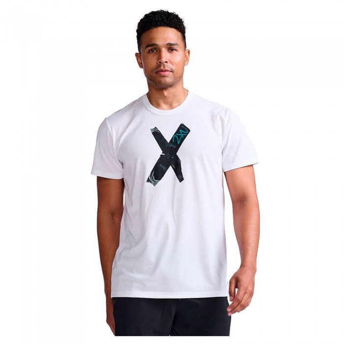 [해외]2XU Contender 반팔 티셔츠 7139572549 White / Jade