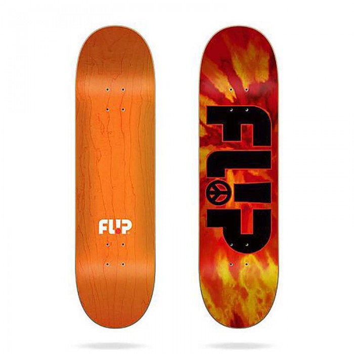 [해외]FLIP 스케이트보드 데크 Odyssey Peace 8.0´´ 14139736983 Orange / Red / Black