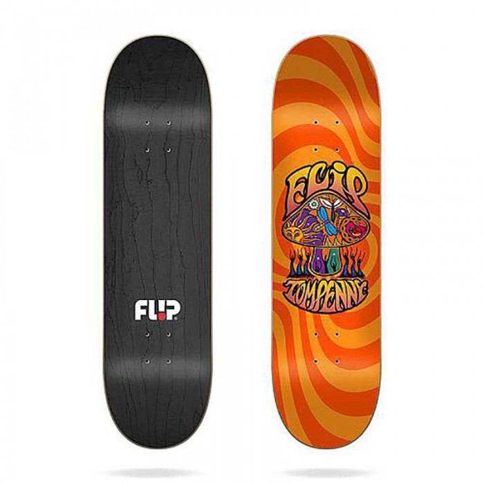 [해외]FLIP 스케이트보드 데크 Penny Loveshroom Orange 8.0´´ 14139736990 Black / Red / Orange
