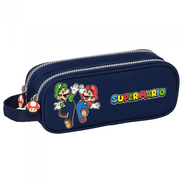 [해외]SAFTA Super Mario Double Pencil Case Multicolor