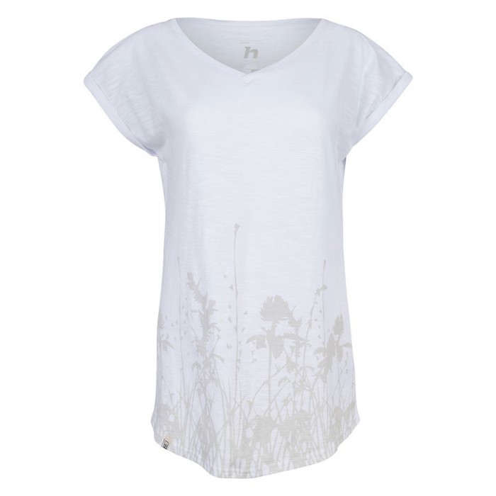 [해외]HANNAH Marme 반팔 V넥 티셔츠 139782113 White / Gray