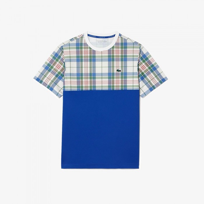 [해외]라코스테 TH7264 Short Sleeve T-Shirt Multico / Cobalt