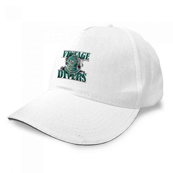 [해외]KRUSKIS 캡 Vintage Divers 10139810812 White