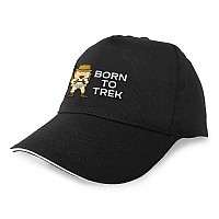 [해외]KRUSKIS 캡 Born To Trek 4139809398 Black